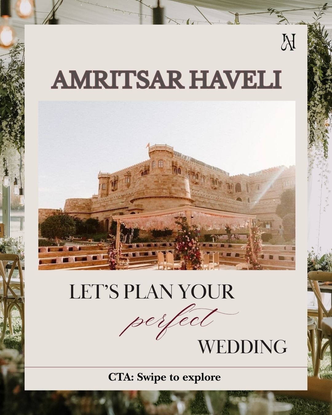 AMRITSAR HAVELI- WEDDING PLAN